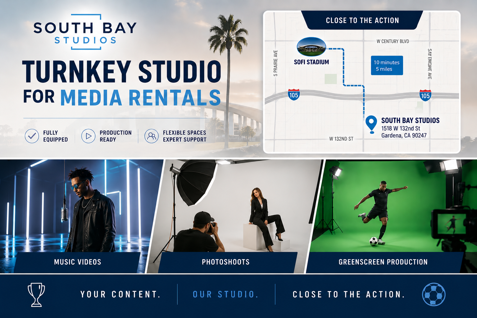 South Bay Studios Landing Picture